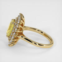 3.02 Ct. Yellow Sapphire Ring, 14K Yellow Gold 4