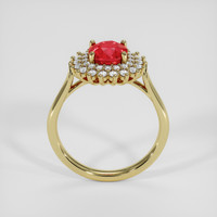 1.62 Ct. Ruby Ring, 14K Yellow Gold 3