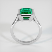 3.29 Ct. Emerald Ring, Platinum 950 3