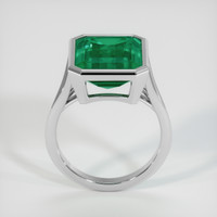 6.18 Ct. Emerald Ring, Platinum 950 3