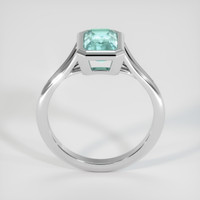 1.30 Ct. Emerald Ring, Platinum 950 3