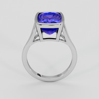 5.25 Ct. Violetish Blue Tanzanite Ring, Platinum 950 3