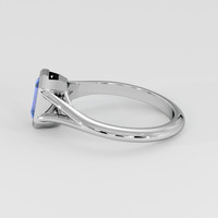 0.79 Ct. Bi Color Sapphire Ring, Platinum 950 4