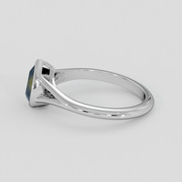 1.07 Ct. Bi Color Sapphire Ring, Platinum 950 4