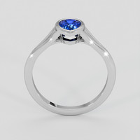0.94 Ct. Blue Sapphire Ring, Platinum 950 3
