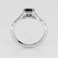 0.59 Ct. Yellowish Green Sapphire Ring, Platinum 950 3