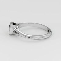 0.59 Ct. Yellowish Green Sapphire Ring, Platinum 950 4