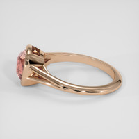 2.33 Ct. Padparadscha Sapphire Ring, 14K Rose Gold 4
