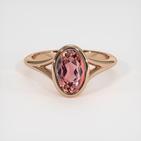 1.76 Ct. Gemstone Ring, 18K Rose Gold 1