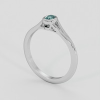 0.24 Ct. Alexandrite Ring, Silver 2