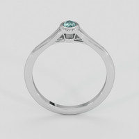 0.24 Ct. Alexandrite Ring, Silver 3