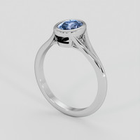 1.44 Ct. Bi Color Sapphire Ring, Silver 2