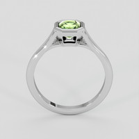 1.18 Ct. Green Sapphire Ring, Silver 3