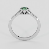 0.94 Ct. Green Sapphire Ring, Silver 3