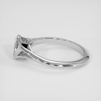 1.61 Ct. White Sapphire Ring, Silver 4