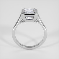 3.22 Ct. Purplish Pink Sapphire Ring, 14K White Gold 3