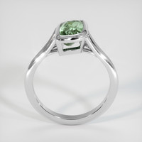 1.76 Ct. Green Sapphire Ring, 14K White Gold 3