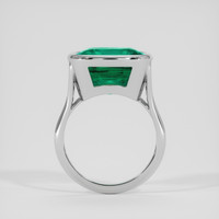 7.62 Ct. Emerald Ring, 18K White Gold 3