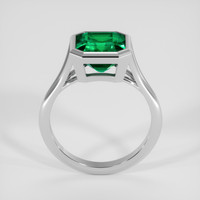 2.94 Ct. Emerald Ring, 18K White Gold 3