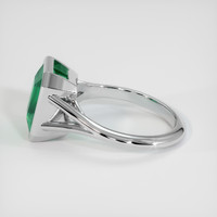 2.78 Ct. Emerald Ring, 18K White Gold 4