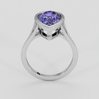 3.20 Ct. Purple Iolite Ring, 18K White Gold 3