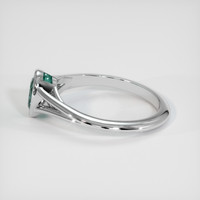 1.65 Ct. Sapphire Ring, 18K White Gold 4