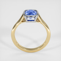 1.42 Ct. Blue Sapphire Ring, 18K White & Yellow 3