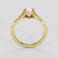 1.45 Ct. Pink Sapphire Ring, 10K Yellow Gold 3