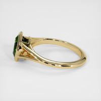 1.84 Ct. Green Sapphire Ring, 10K Yellow Gold 4
