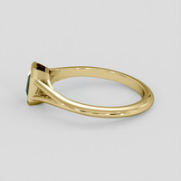 1.10 Ct. Bi Color / Parti Sapphire Ring, 10K Yellow Gold 4
