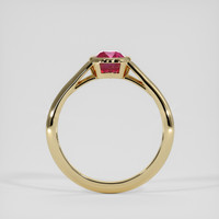 1.56 Ct. Pinkish Red Ruby Ring, 14K Yellow Gold 3