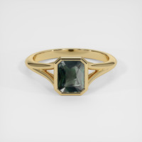 1.61 Ct. Sapphire Ring, 14K Yellow Gold 1