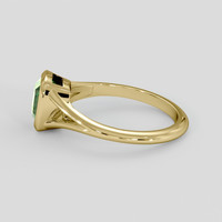 2.06 Ct. Bi Color Sapphire Ring, 14K Yellow Gold 4