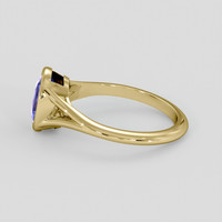 2.65 Ct. Color Change Sapphire Ring, 14K Yellow Gold 4