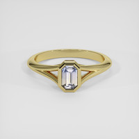 0.47 Ct. Bi Color Sapphire Ring, 14K Yellow Gold 1