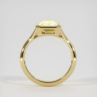 5.40 Ct. Yellow Sapphire Ring, 14K Yellow Gold 3