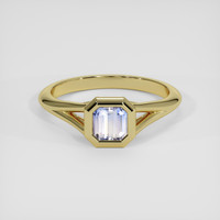 0.68 Ct. Bi Color Sapphire Ring, 14K Yellow Gold 1