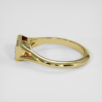 0.68 Ct. Bi Color Sapphire Ring, 14K Yellow Gold 4