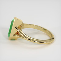 2.59 Ct. Emerald Ring, 18K Yellow Gold 4