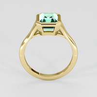 2.56 Ct. Emerald Ring, 18K Yellow Gold 3