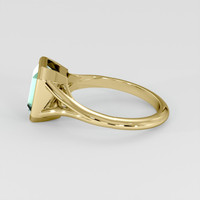 2.56 Ct. Emerald Ring, 18K Yellow Gold 4