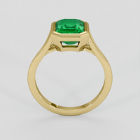 2.08 Ct. Emerald Ring, 18K Yellow Gold 3