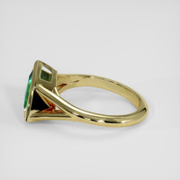1.88 Ct. Emerald Ring, 18K Yellow Gold 4