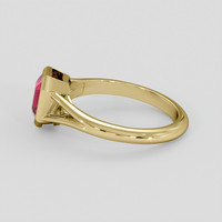 1.56 Ct. Pink Spinel Ring, 18K Yellow Gold 4