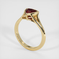 1.09 Ct. Gemstone Ring, 18K Yellow Gold 2