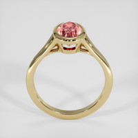 1.76 Ct. Pink Tourmaline Ring, 18K Yellow Gold 3
