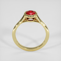 1.27 Ct. Ruby Ring, 18K Yellow Gold 3
