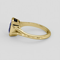 2.50 Ct. Color Change Sapphire Ring, 18K Yellow Gold 4