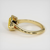 2.16 Ct. Yellow Sapphire Ring, 18K Yellow Gold 4