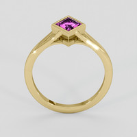 1.58 Ct. Purple Sapphire Ring, 18K Yellow Gold 3